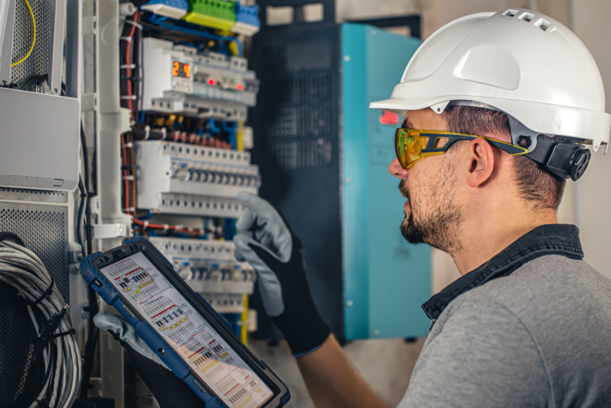 Industrie und Gewerbe bei Muster Elektro in Musterstadt